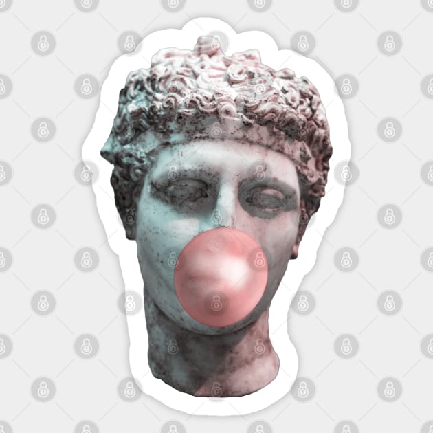 Chewing Gum Sticker by gnomeapple